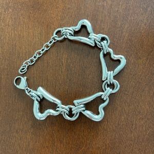 Stainless Steel Heart Bracelet